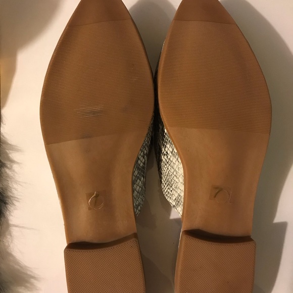 A Ryder Girl brand snakeskin mule - Picture 5 of 5